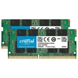 CRUCIAL 16GB (2x8GB) DDR4-3200 SODIMM | High-Performance Laptop Memory