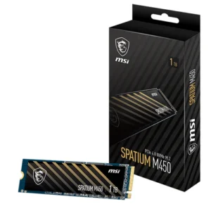 MSI Spatium M450 – 1TB PCIe 4.0 NVMe M.2