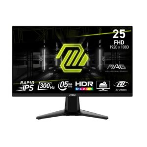 MSI 24.5" LED - MAG 255XF – FHD 300Hz | 0.5ms