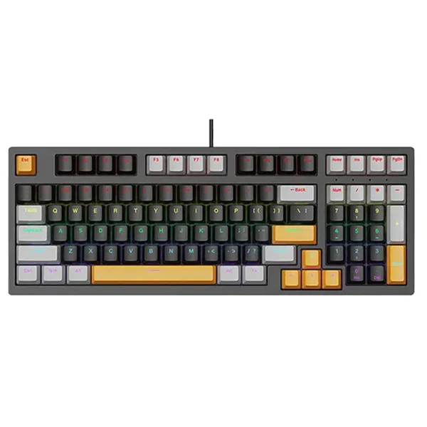 NOVA K98 – Noir/Jaune, Mécanique Gamer