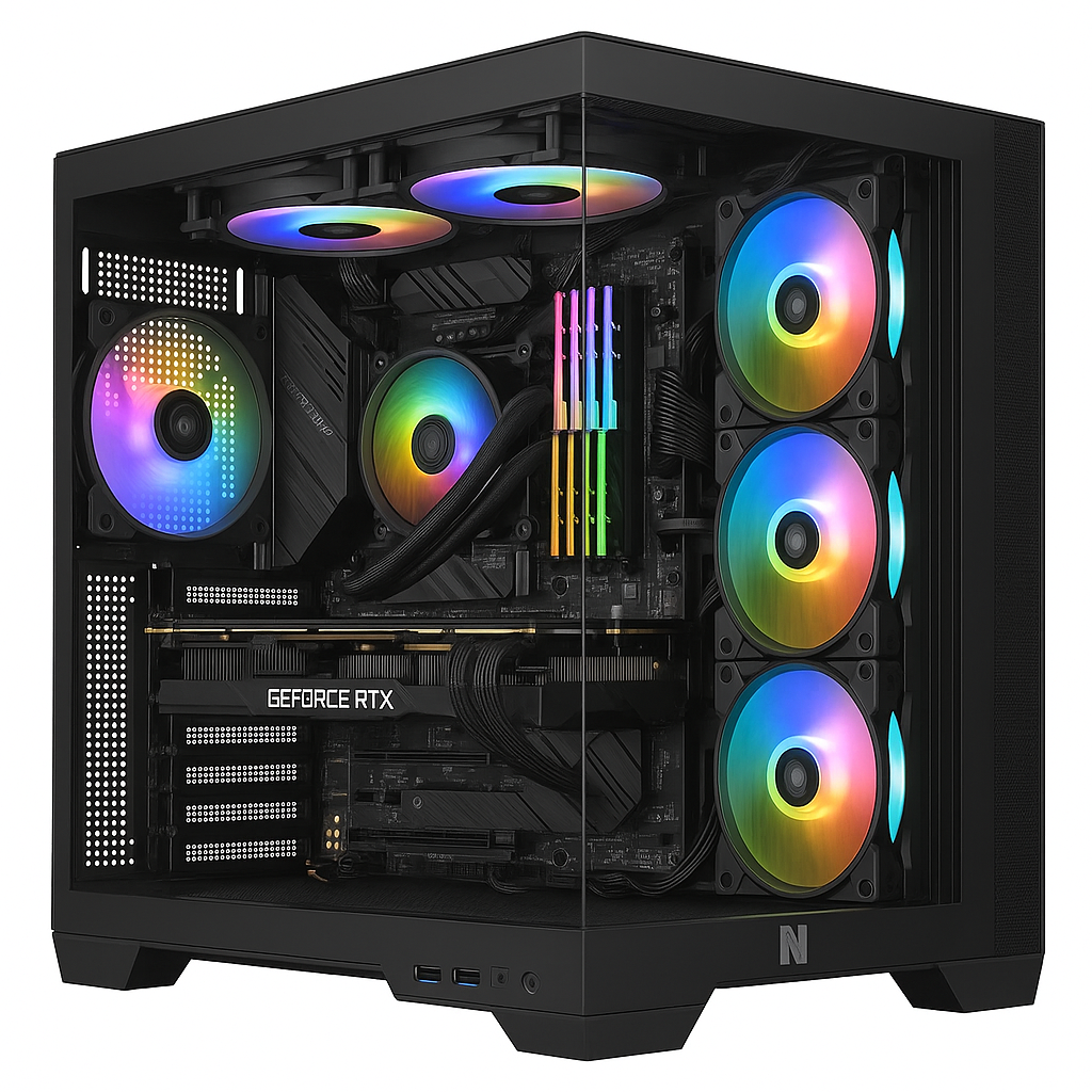 Gaming PC | i9-14900K | RTX 4060 8GB | 32GB DDR5 | 1TB NVMe | 360mm Watercooling | 850W Gold