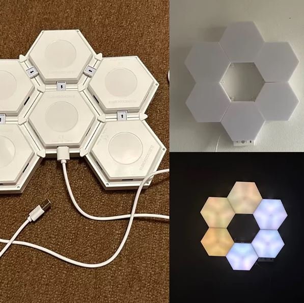 SMART HEXAGON LIGHTS 6 PCS - Image 5