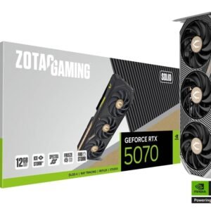 ZOTAC GAMING GeForce RTX 5070 SOLID 12GB GDDR7 | 7168 Cores | HDMI + 3xDP | NEW
